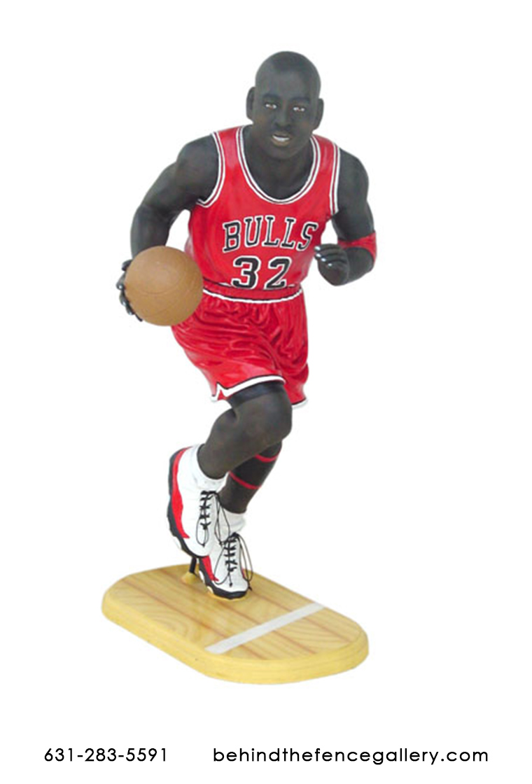 Basketball Player Statue - 3 ft. - Click Image to Close