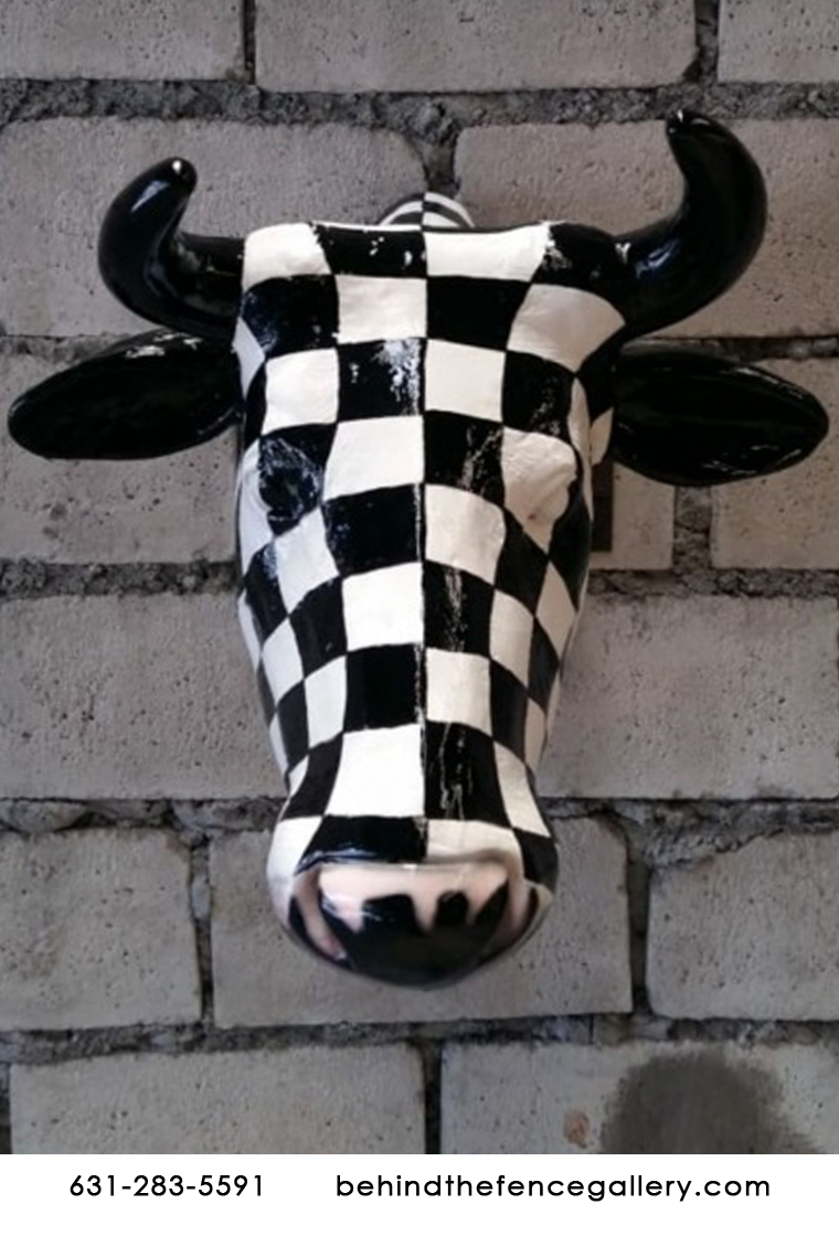 Checkered Cow Head