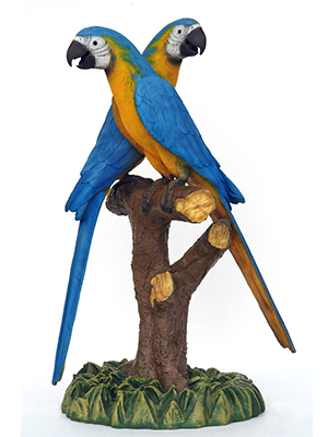 Blue Gold Macaw Lover 3ft. / Fiberglass