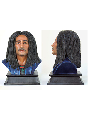 Bob Marley Bust - Click Image to Close