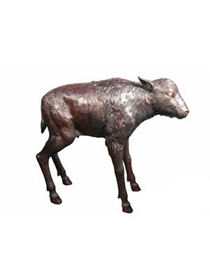 Bronze Bison Calf - Click Image to Close