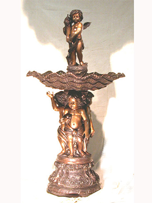 Bronze 4 Boys Fountain - Click Image to Close