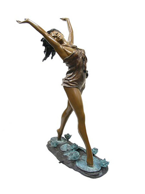 Bronze Dancing Girl Fountain