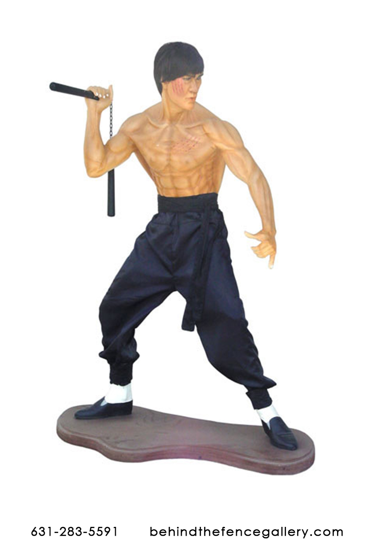 Bruce Lee Statue - 6ft.