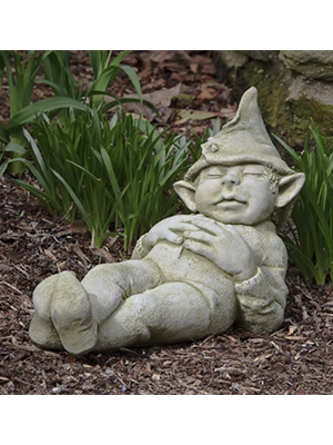 Gnome Cast Stone Gavin - Click Image to Close