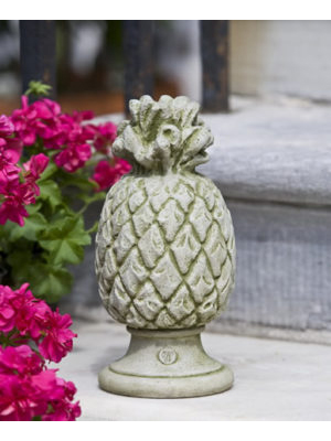 Cast Stone Pineapple Finial - Click Image to Close