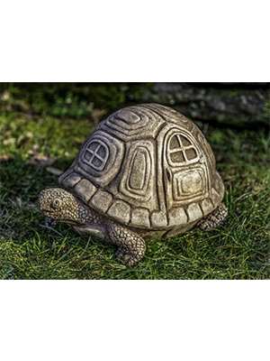 Turtle Statue Cast Stone Garden Sculpture