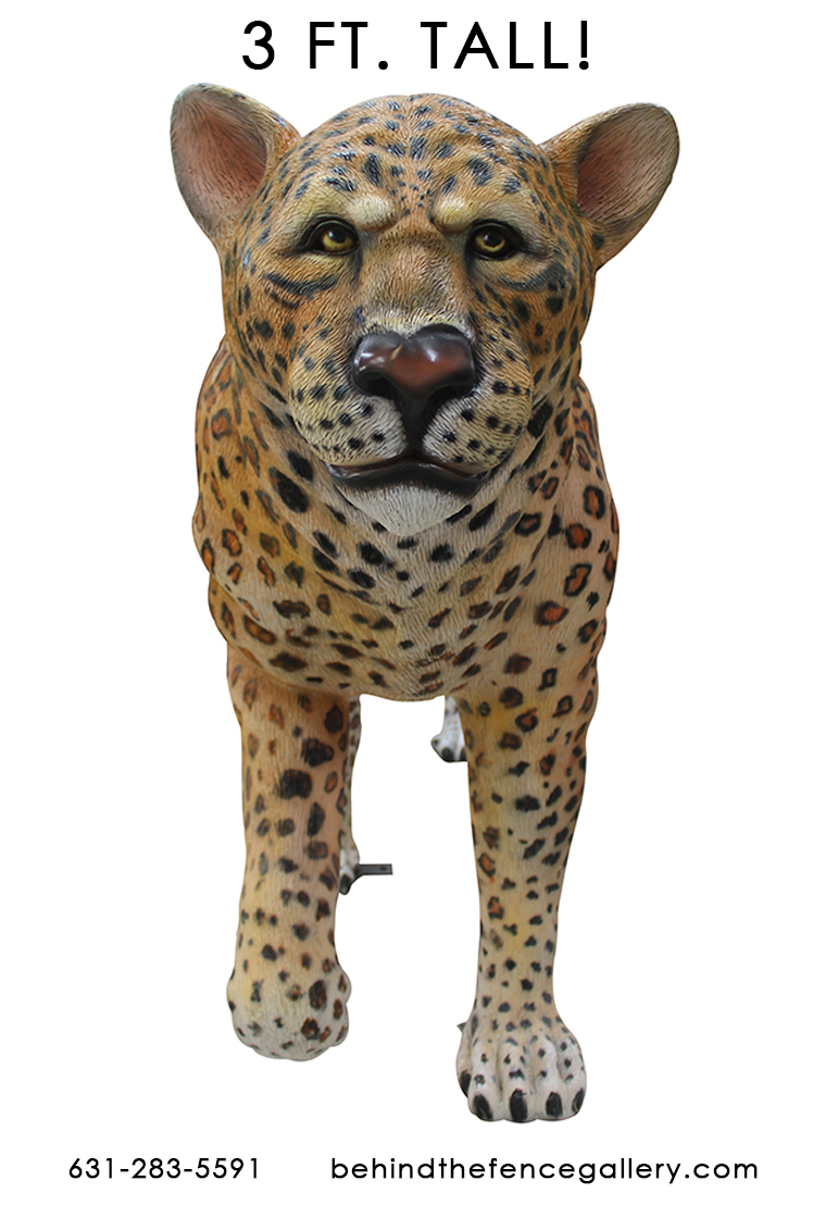 Leopard Statue Life Size Prop [R329-PG] - $799.99 : Life size statues, Life  Size Statues, fiberglass