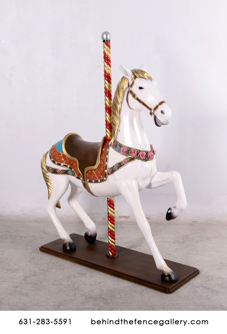 Carousel Horse Statue