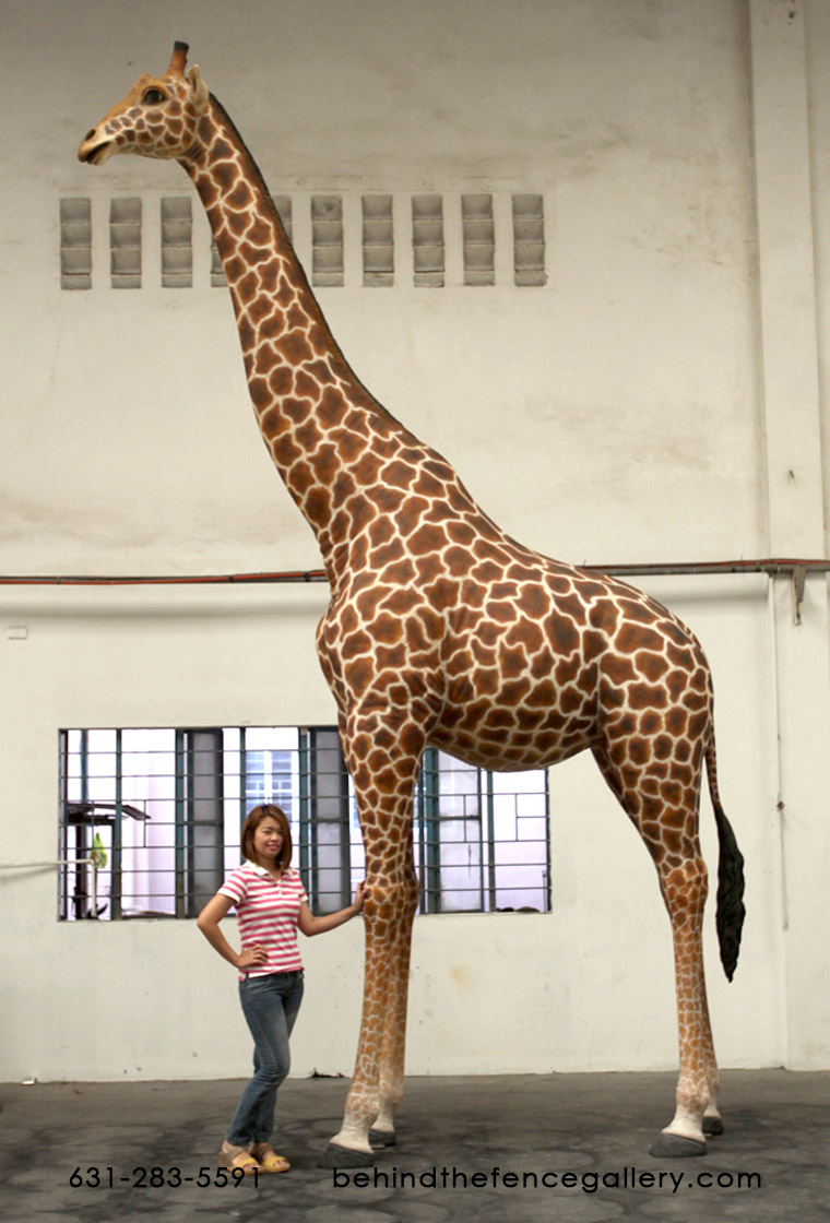 Giant Giraffe Statue 18 Ft. 18ft Adult Giraffe Statue