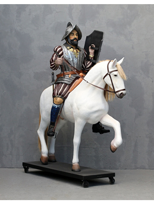 Spanish Knight on Horse