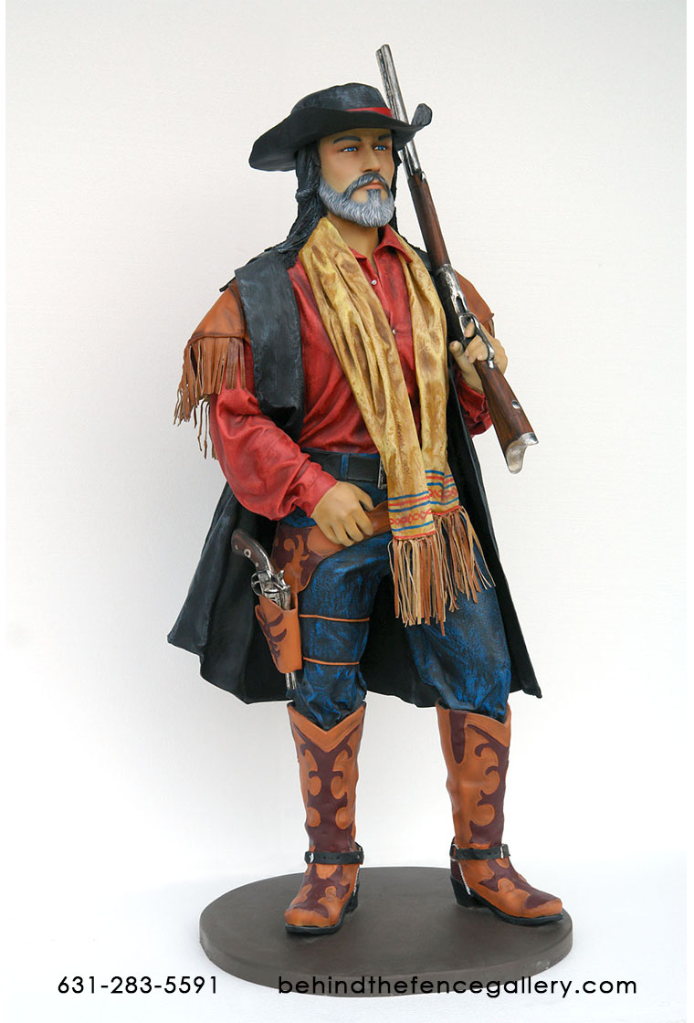 Rancher With Shotgun Statue