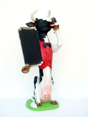 Crazy Waiter Cow (with or without Horns)