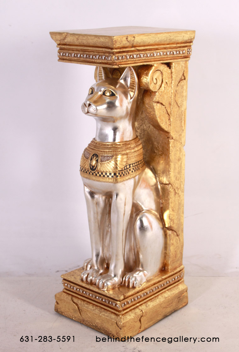 Egyptian Cat Planter - Click Image to Close