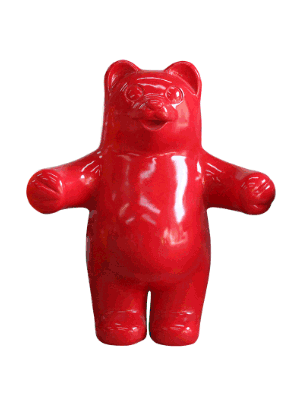 Gummy Bear Candy Statue - Click Image to Close