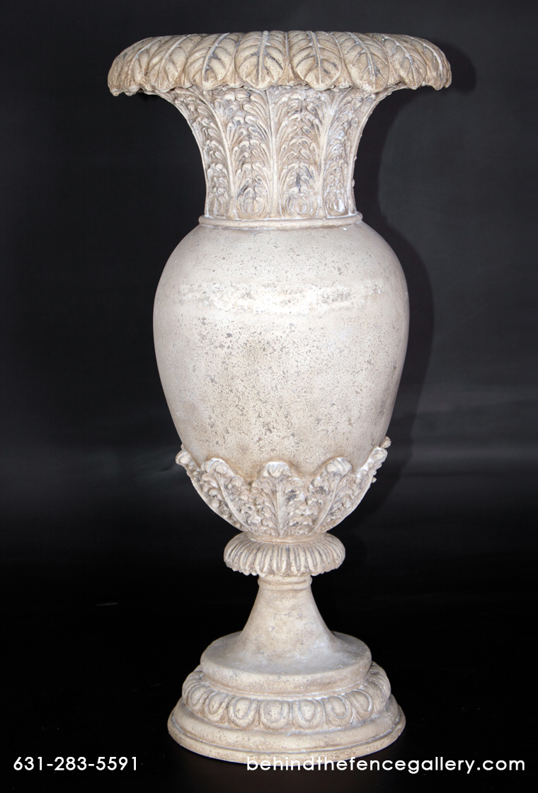 Floral Oviform Vase