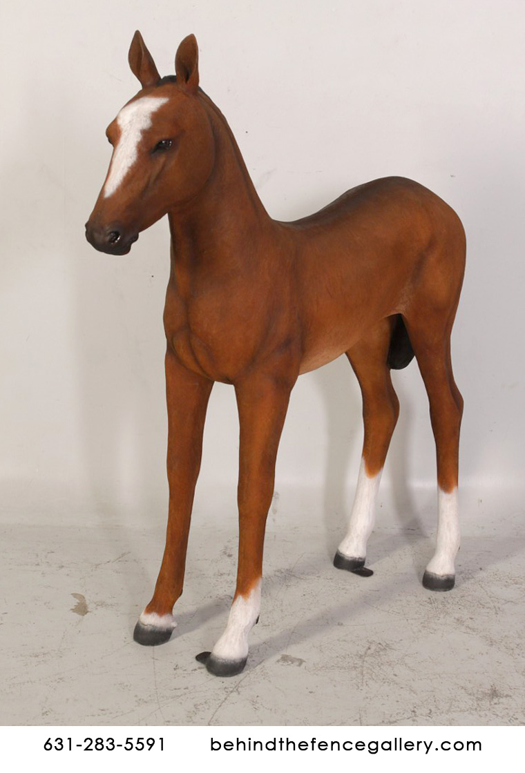 Horse Foal Statue - Click Image to Close