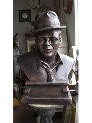 Frank Sinatra Bust - Click Image to Close