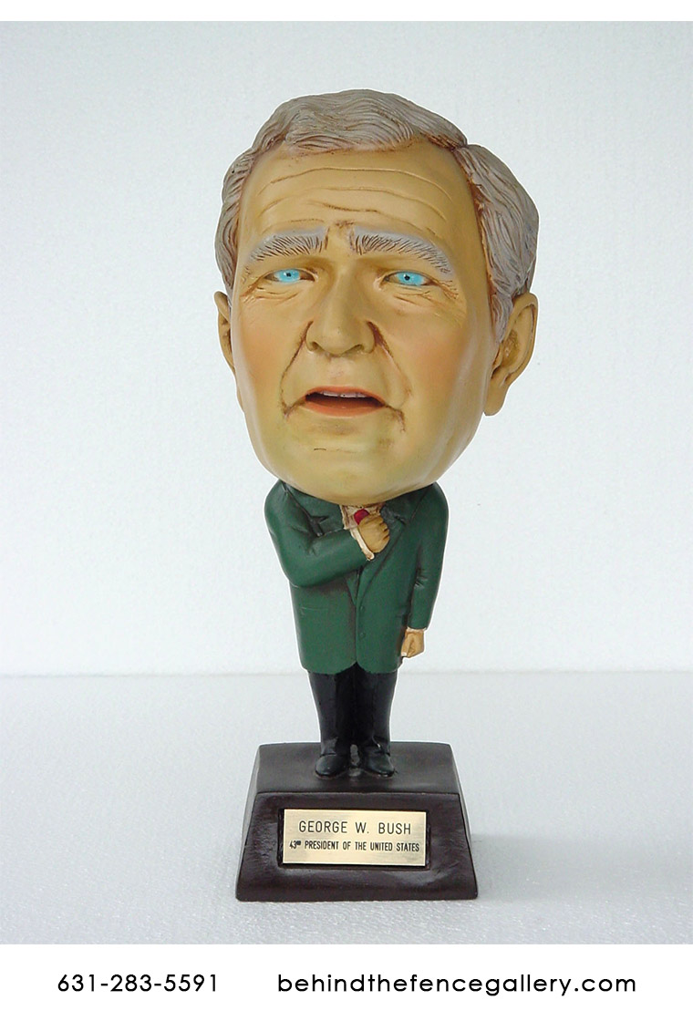 George Bush Statue