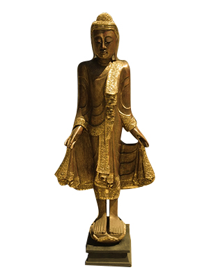 Antique Hand Carved Buddha