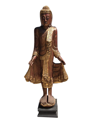 Antique Hand Carved Buddha