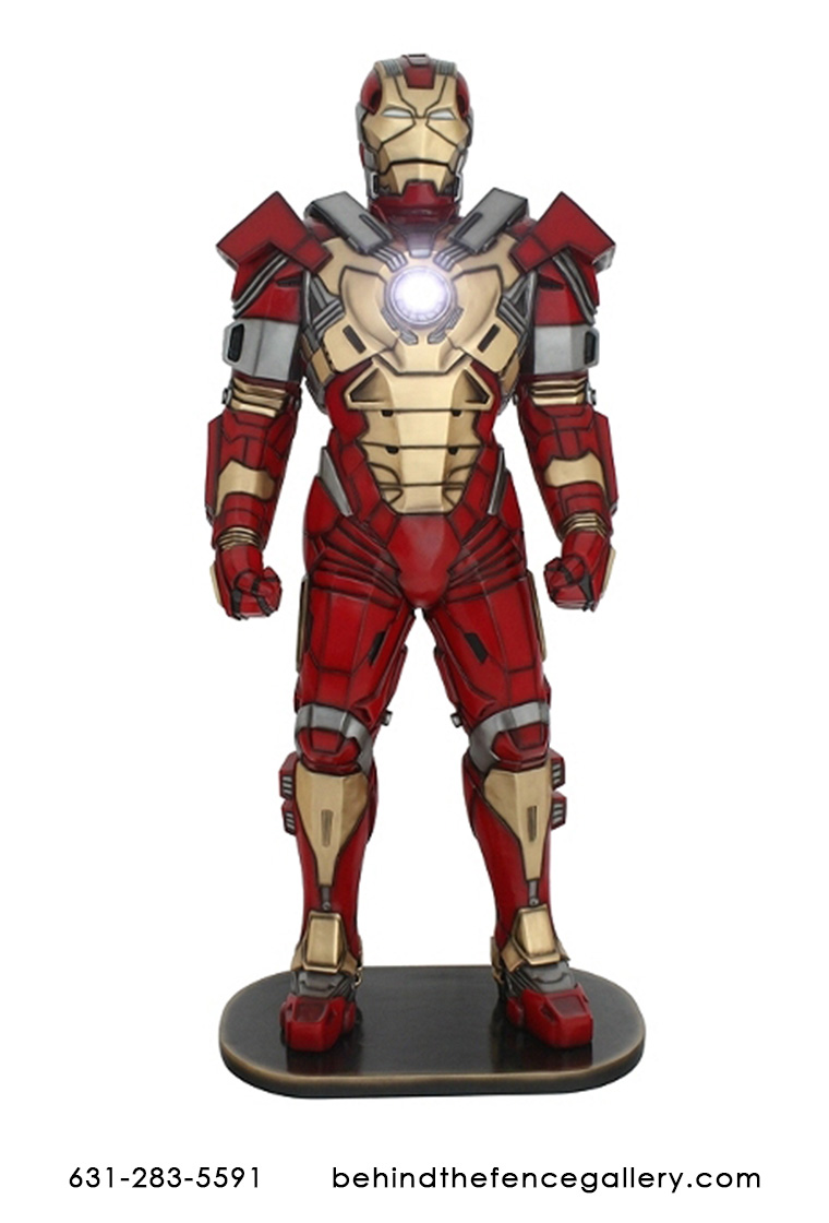 Iron Man with Working Chest Light