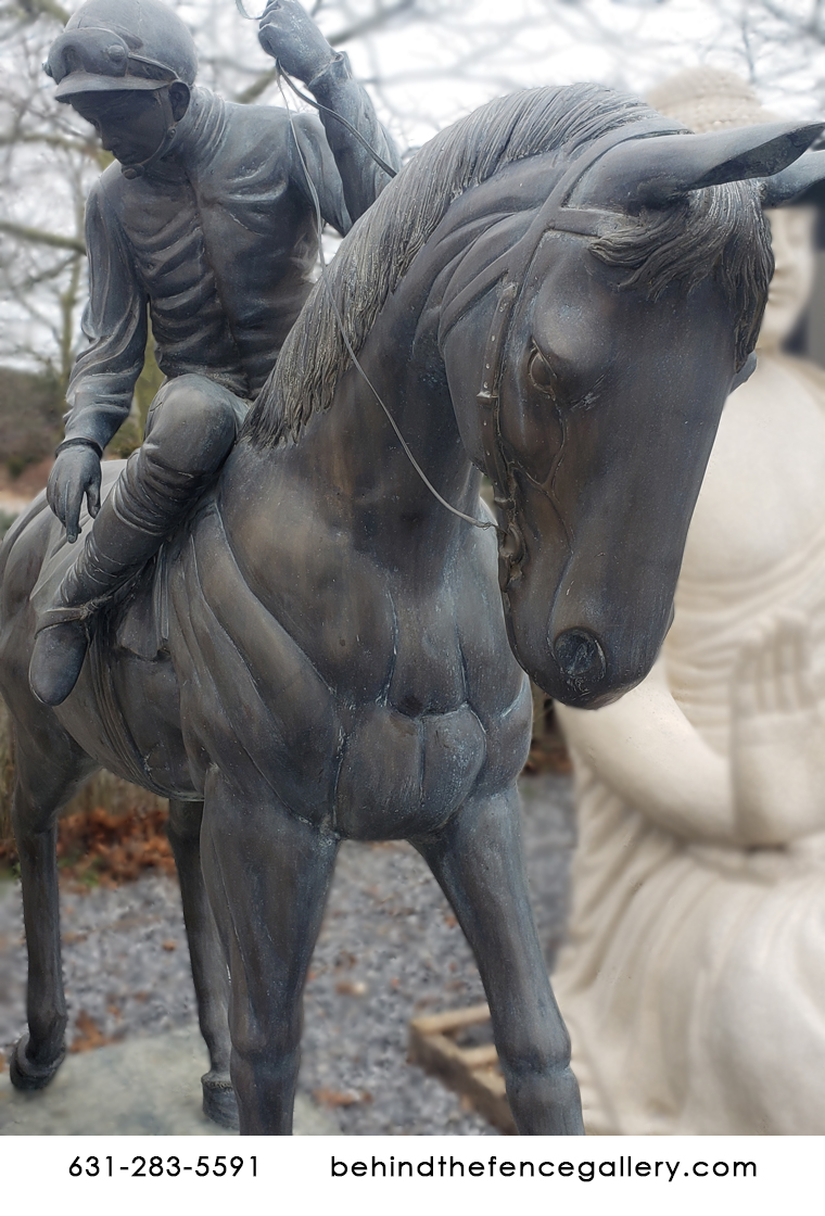 Bronze Horse and Jockey Type 1 (LIQUIDATION)