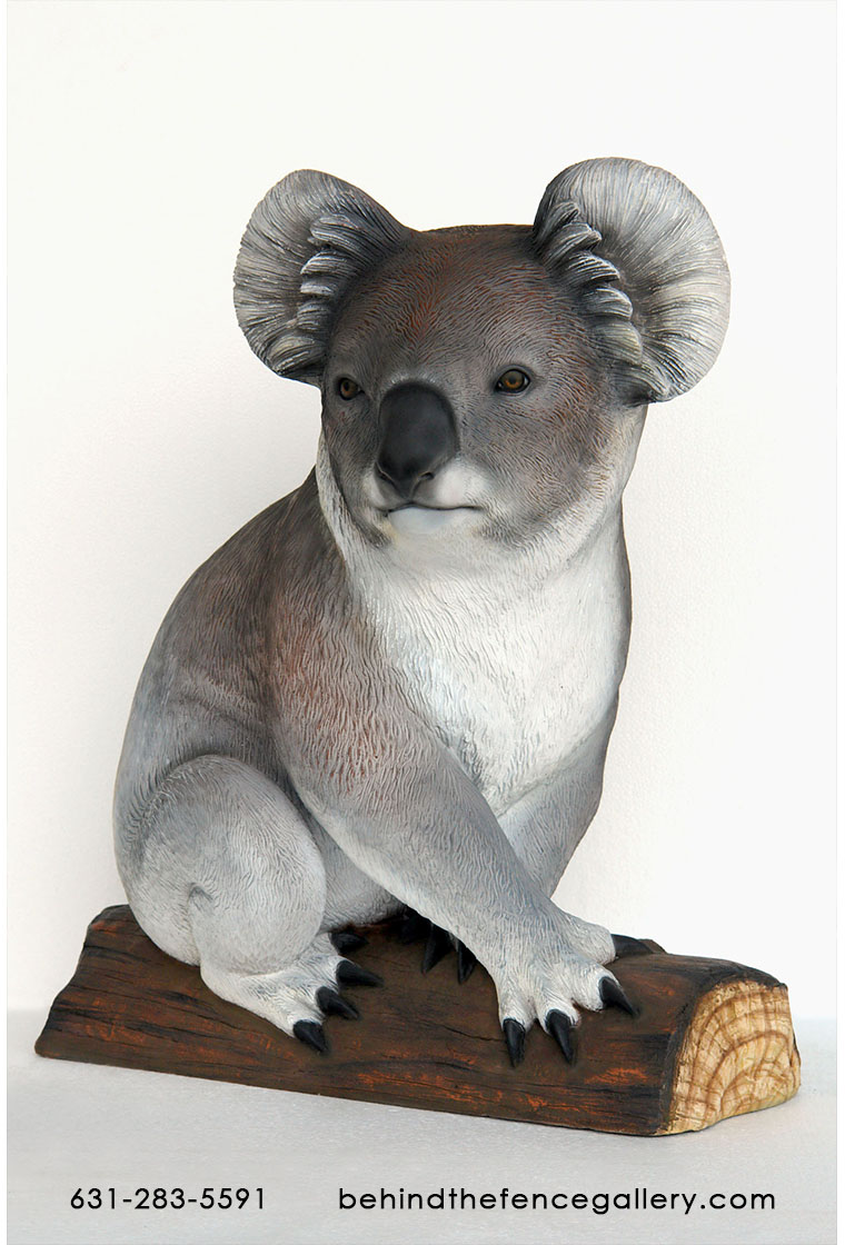 Koala Bear Statue Koala Bear on Branch Statue