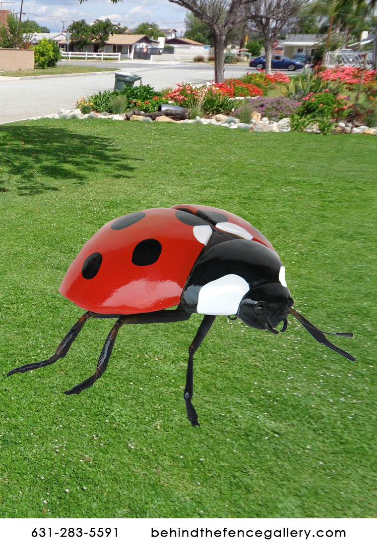 Ladybug Beetle Statue