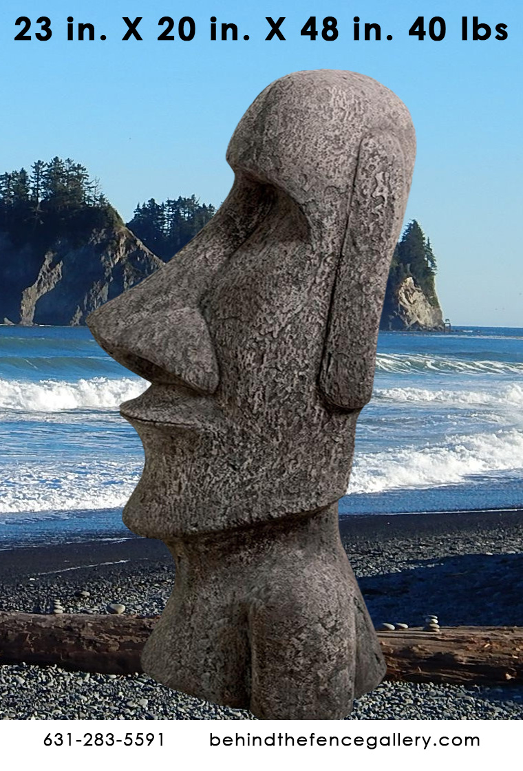 Easter Island Head Statue - Click Image to Close