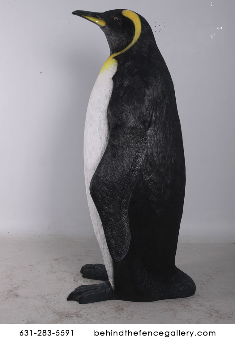 Giant King Penguin Larger than Life 6ft Statue