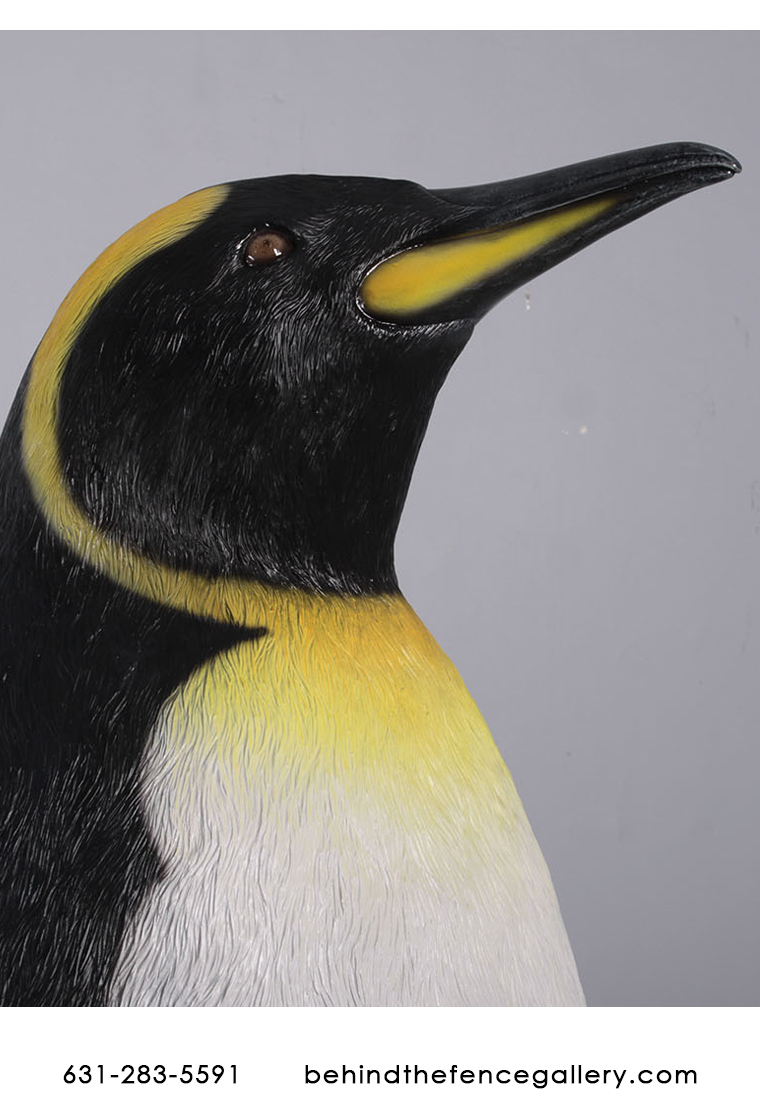 Giant King Penguin Larger than Life 6ft Statue