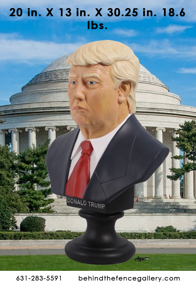 President Trump Statue Bust - Click Image to Close