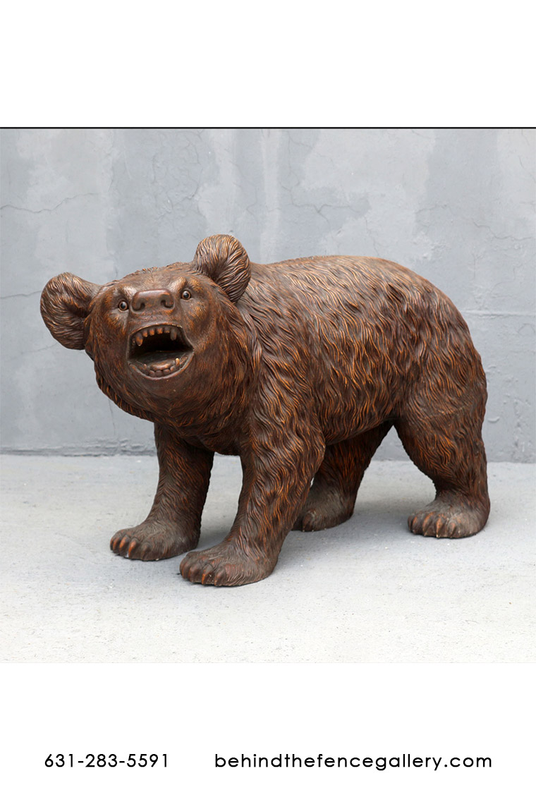 Large Bear Cub Statue