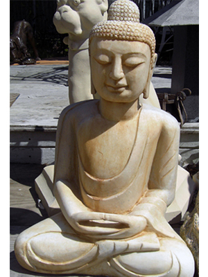 Stone Sitting Buddha