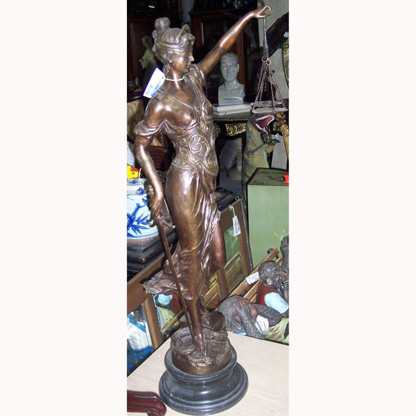 Bronze Liberty Lady - Click Image to Close