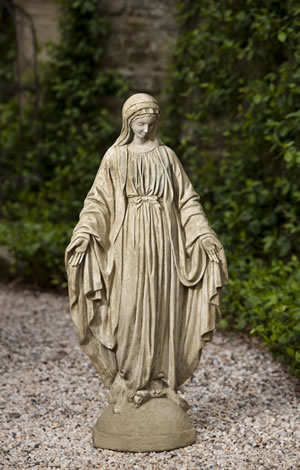 Madonna Statue Mother Mary Religious Sculpture