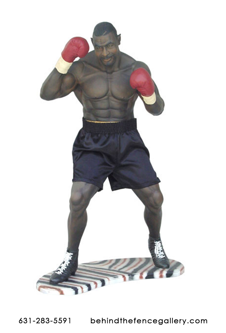 Life Size Male Boxer Statue