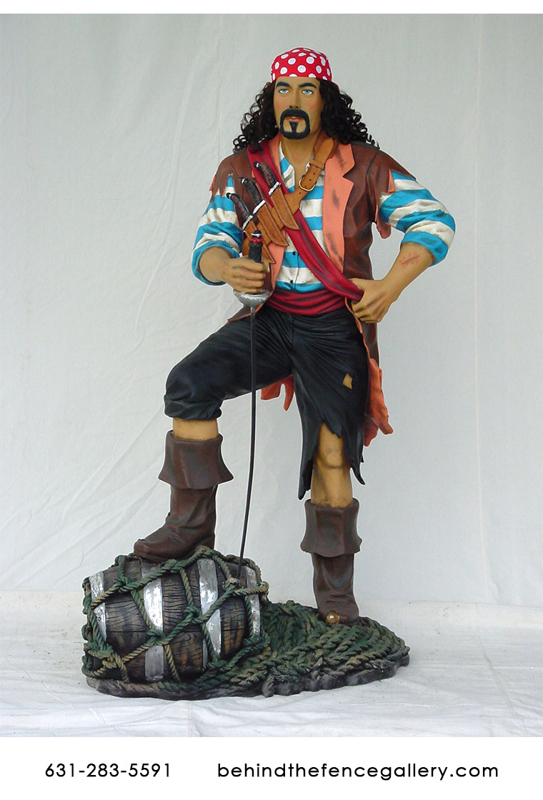 Pirate Statue - Click Image to Close