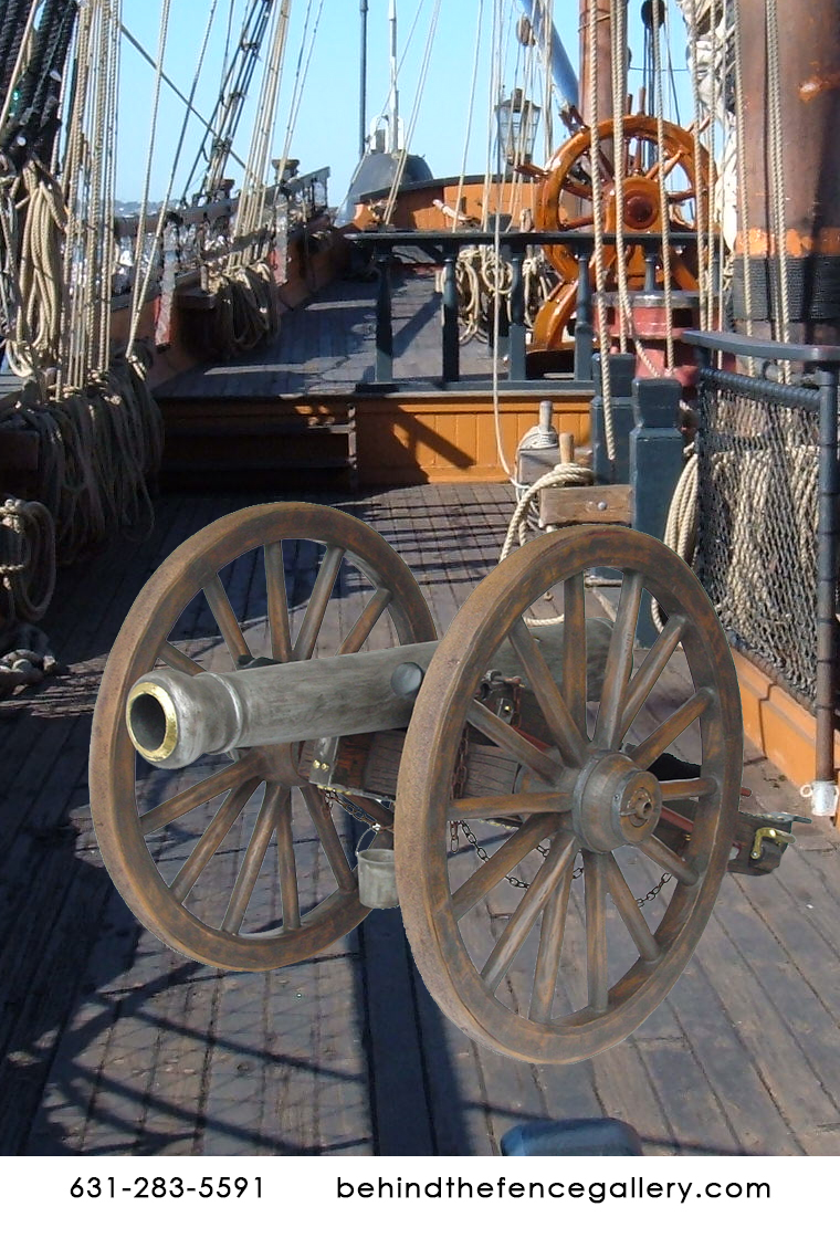 Civil War Cannon Replica - Large