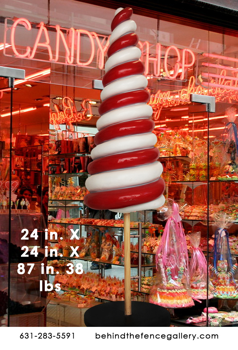 Cone lollipop Statue Prop lagre Candy