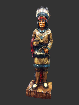 Indian Chief 42 \'\' / Porcelain