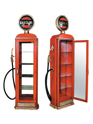 Gas Pump Cabinet Statue