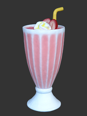 Strawberry Milkshake - Click Image to Close