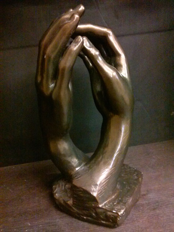 Hands by Auguste Rodin
