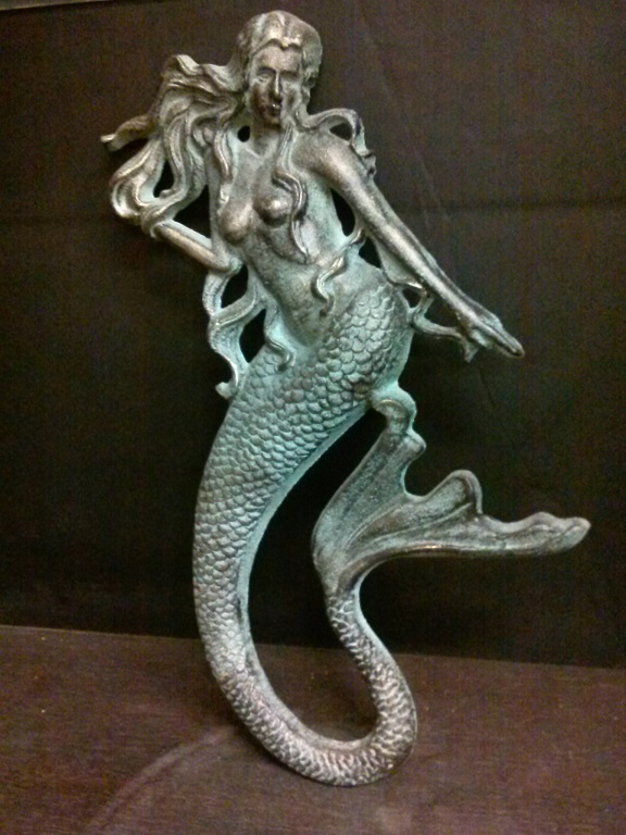 Cast Iron Mermaid (wall hanging)