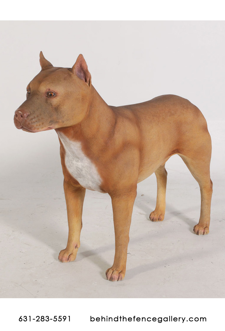 Pitbull Statue