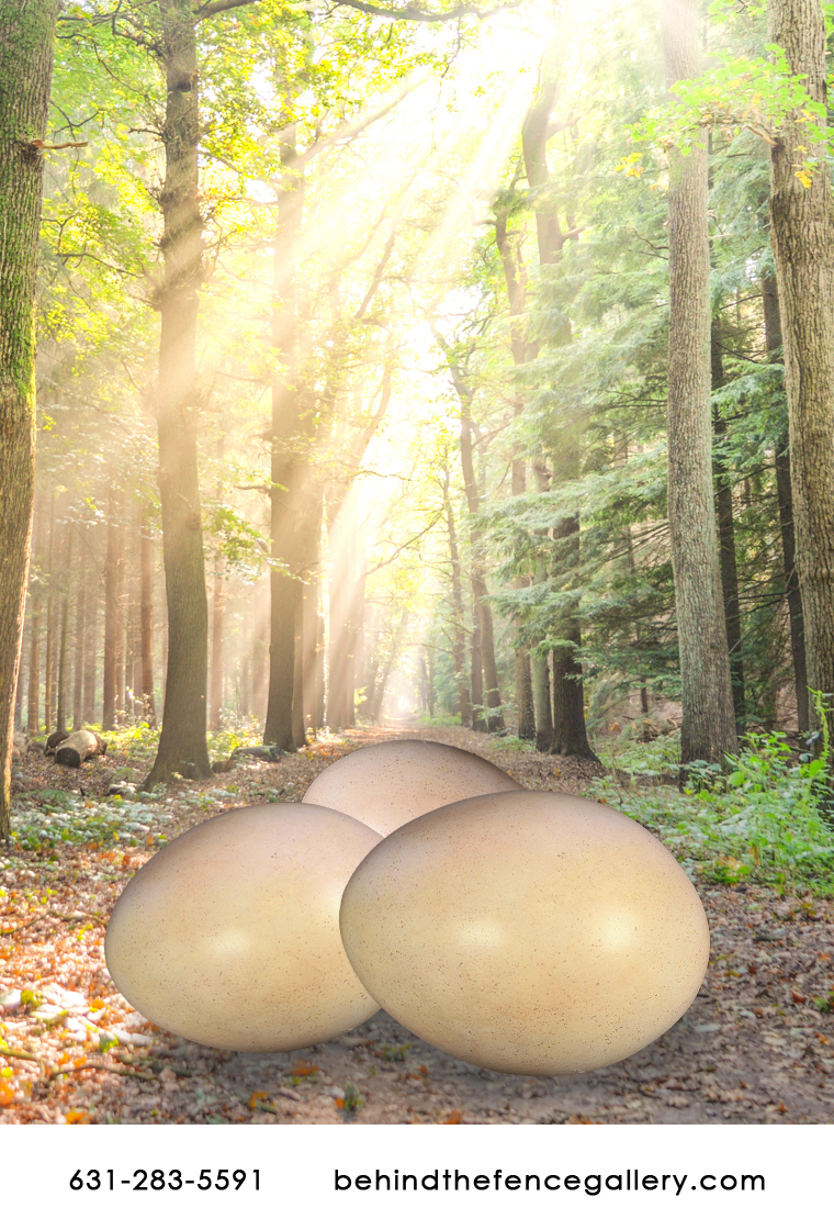 Sauropod Egg 9" Statue