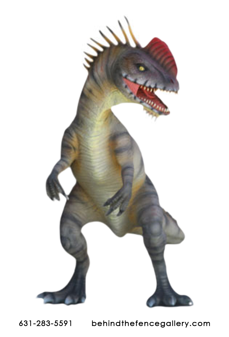 Monolophosaurus Statue