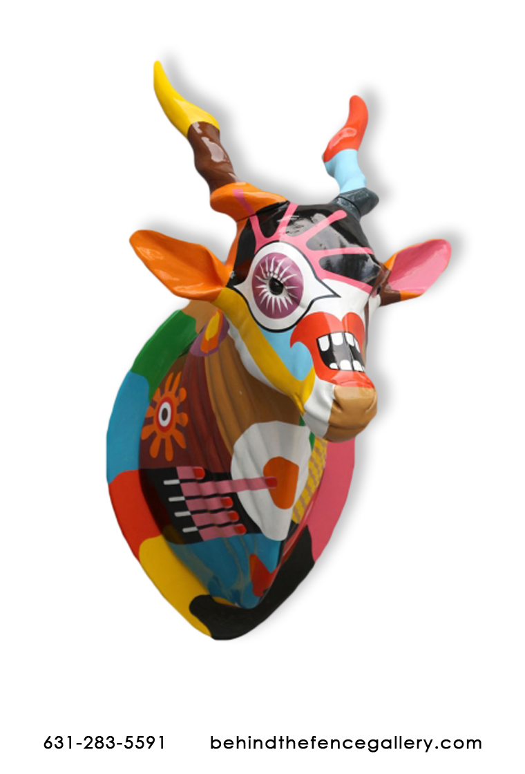 Popart Oryx Head